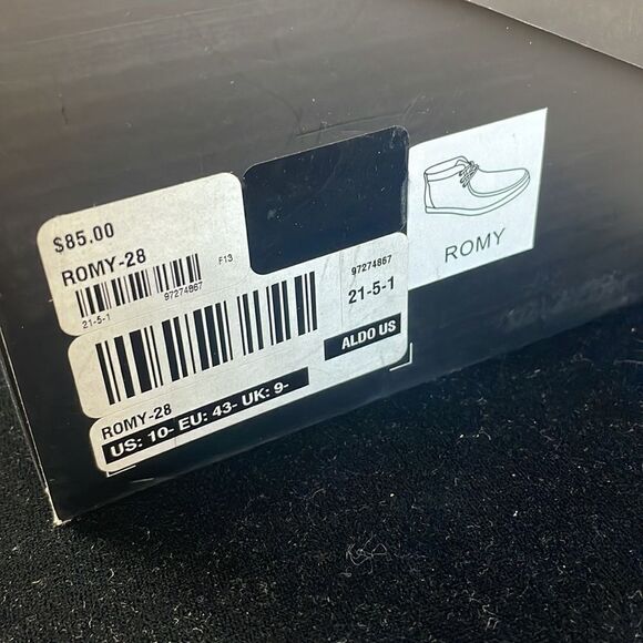ALDO New In Box Mens Brown Leather Boots main image 8